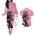 Kentucky Horse Racing Couples Matching Off The Shoulder Long Sleeve Dress and Hawaiian Shirt Derby Ladies With Roses
