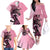 Kentucky Horse Racing Family Matching Off The Shoulder Long Sleeve Dress and Hawaiian Shirt Derby Ladies With Roses