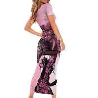 Kentucky Horse Racing Family Matching Short Sleeve Bodycon Dress and Hawaiian Shirt Derby Ladies With Roses