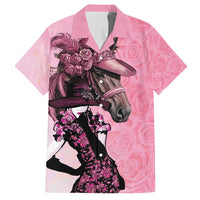 Kentucky Horse Racing Hawaiian Shirt Derby Ladies With Roses