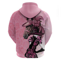 Kentucky Horse Racing Hoodie Derby Ladies With Roses