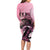 Kentucky Horse Racing Long Sleeve Bodycon Dress Derby Ladies With Roses
