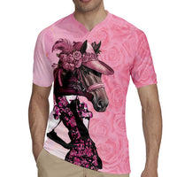 Kentucky Horse Racing Rugby Jersey Derby Ladies With Roses