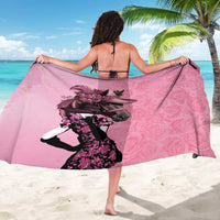 Kentucky Horse Racing Sarong Derby Ladies With Roses