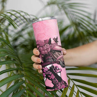 Kentucky Horse Racing Skinny Tumbler Derby Ladies With Roses