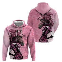 Kentucky Horse Racing Zip Hoodie Derby Ladies With Roses