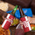 Custom Denmark Football 4 in 1 Can Cooler Tumbler Danish Dynamite Go Champion