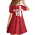 Custom Denmark Football Family Matching Long Sleeve Bodycon Dress and Hawaiian Shirt Danish Dynamite Go Champion