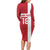 Custom Denmark Football Family Matching Long Sleeve Bodycon Dress and Hawaiian Shirt Danish Dynamite Go Champion