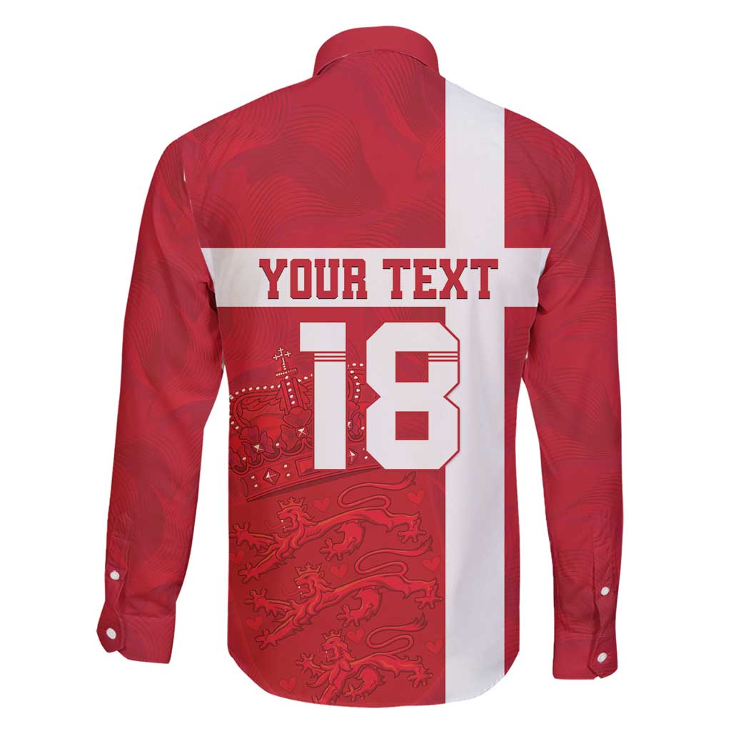 Custom Denmark Football Family Matching Off Shoulder Maxi Dress and Hawaiian Shirt Danish Dynamite Go Champion