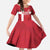 Custom Denmark Football Family Matching Short Sleeve Bodycon Dress and Hawaiian Shirt Danish Dynamite Go Champion