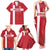Custom Denmark Football Family Matching Tank Maxi Dress and Hawaiian Shirt Danish Dynamite Go Champion