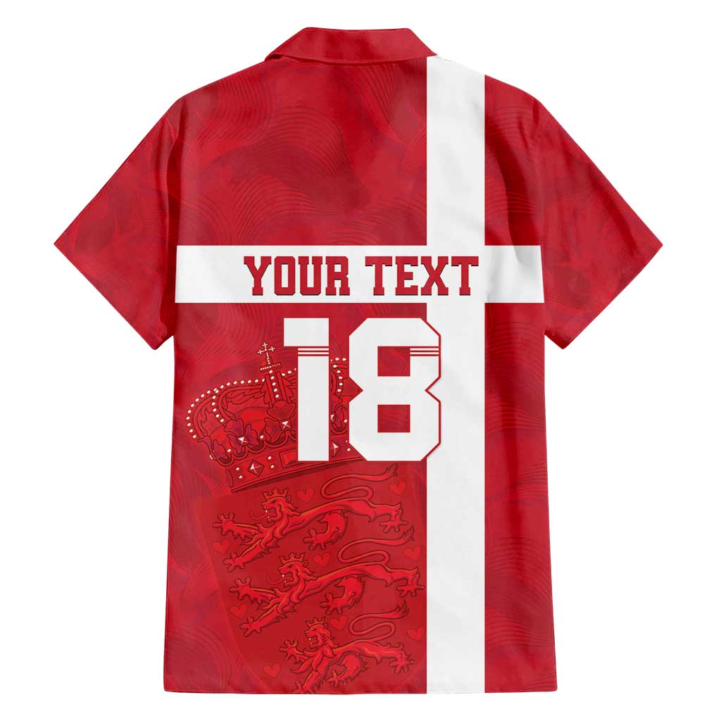 Custom Denmark Football Family Matching Tank Maxi Dress and Hawaiian Shirt Danish Dynamite Go Champion