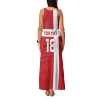 Custom Denmark Football Family Matching Tank Maxi Dress and Hawaiian Shirt Danish Dynamite Go Champion