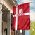 Custom Denmark Football Garden Flag Danish Dynamite Go Champion