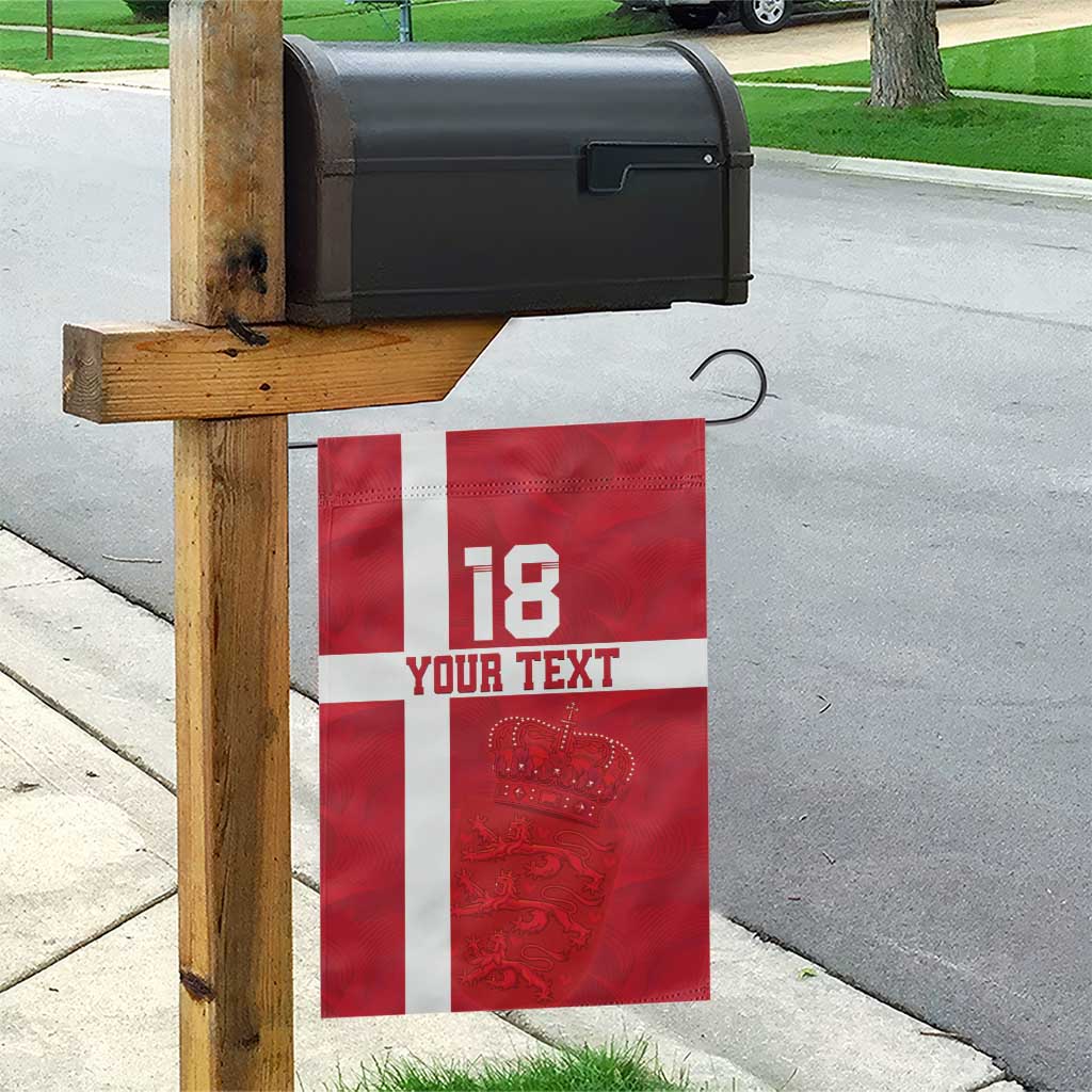 Custom Denmark Football Garden Flag Danish Dynamite Go Champion