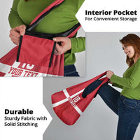 Custom Denmark Football Grocery Bag Danish Dynamite Go Champion