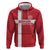 Custom Denmark Football Hoodie Danish Dynamite Go Champion