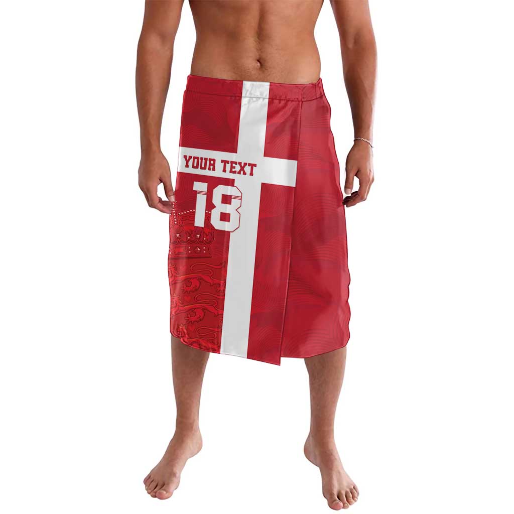 Custom Denmark Football Lavalava Danish Dynamite Go Champion