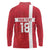 Custom Denmark Football Long Sleeve Polo Shirt Danish Dynamite Go Champion