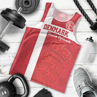 Custom Denmark Football Men Tank Top Danish Dynamite Go Champion
