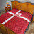 Custom Denmark Football Quilt Danish Dynamite Go Champion