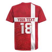 Custom Denmark Football Rugby Jersey Danish Dynamite Go Champion