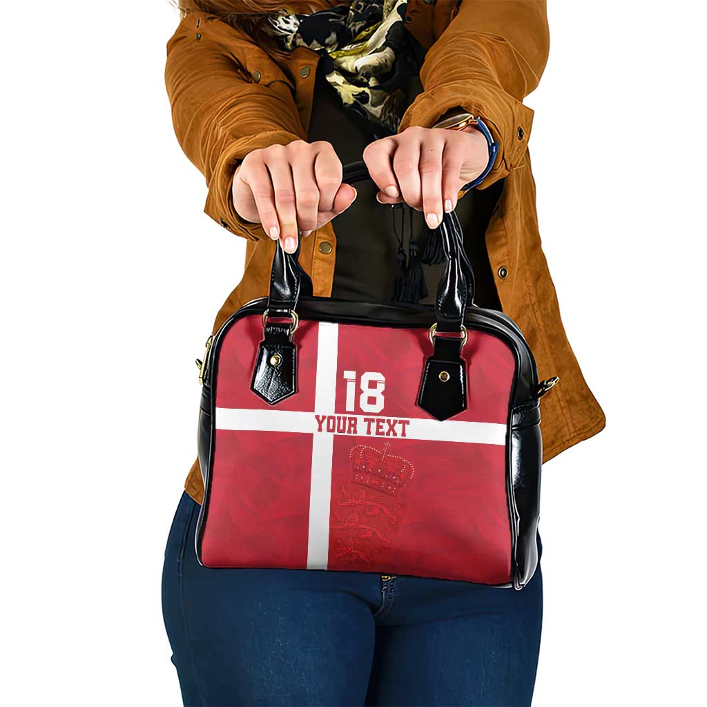 Custom Denmark Football Shoulder Handbag Danish Dynamite Go Champion