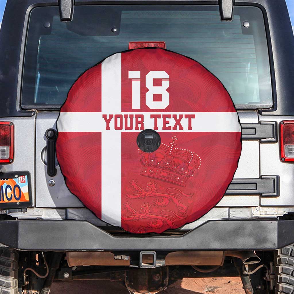 Custom Denmark Football Spare Tire Cover Danish Dynamite Go Champion