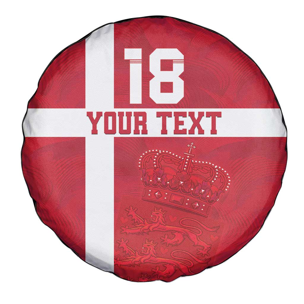 Custom Denmark Football Spare Tire Cover Danish Dynamite Go Champion