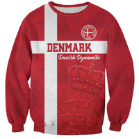 Custom Denmark Football Sweatshirt Danish Dynamite Go Champion