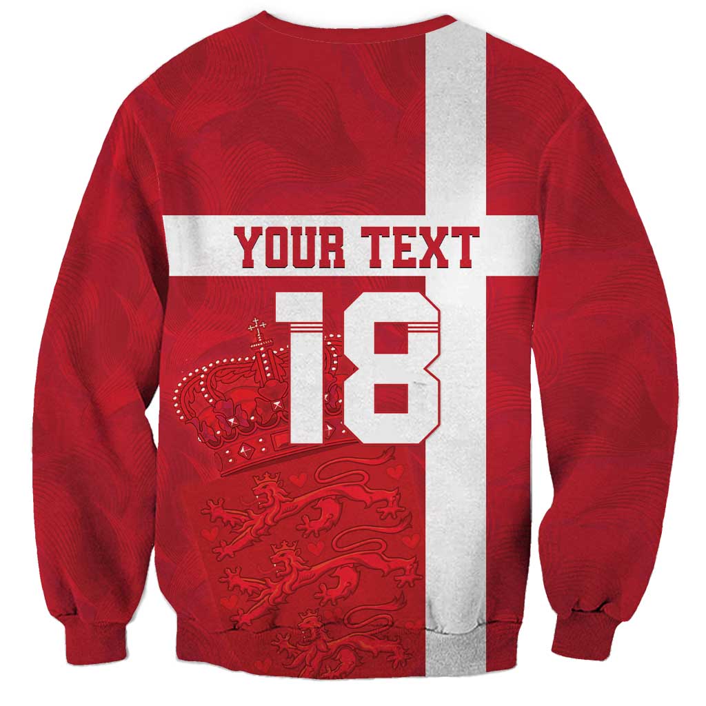 Custom Denmark Football Sweatshirt Danish Dynamite Go Champion