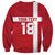 Custom Denmark Football Sweatshirt Danish Dynamite Go Champion