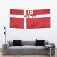 Custom Denmark Football Tapestry Danish Dynamite Go Champion