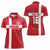 Custom Denmark Football Women Polo Shirt Danish Dynamite Go Champion