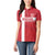 Custom Denmark Football Women Polo Shirt Danish Dynamite Go Champion