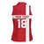 Custom Denmark Football Women Sleeveless Polo Shirt Danish Dynamite Go Champion