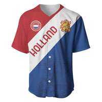 Custom Netherlands Football Baseball Jersey Come On Holland