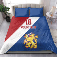 Custom Netherlands Football Bedding Set Come On Holland