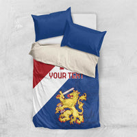 Custom Netherlands Football Bedding Set Come On Holland