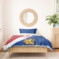 Custom Netherlands Football Bedding Set Come On Holland