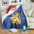 Custom Netherlands Football Blanket Come On Holland
