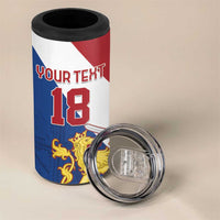 Custom Netherlands Football 4 in 1 Can Cooler Tumbler Come On Holland