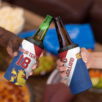 Custom Netherlands Football 4 in 1 Can Cooler Tumbler Come On Holland