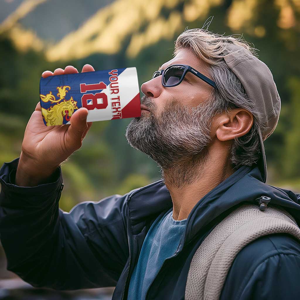 Custom Netherlands Football 4 in 1 Can Cooler Tumbler Come On Holland