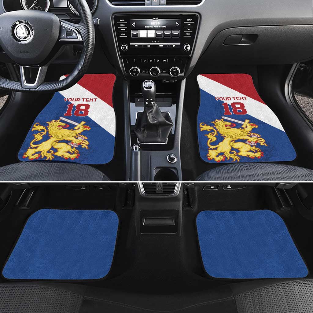 Custom Netherlands Football Car Mats Come On Holland