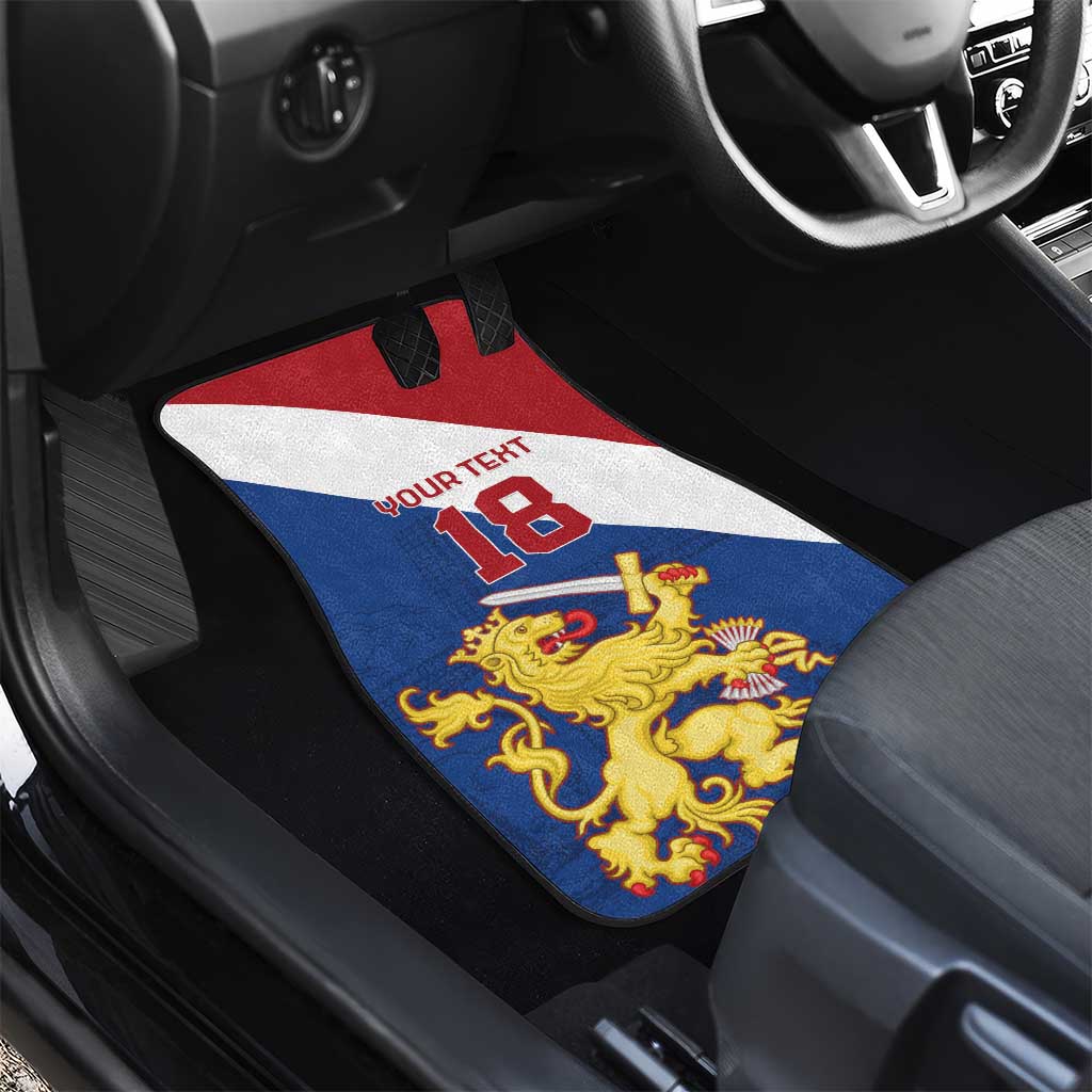 Custom Netherlands Football Car Mats Come On Holland