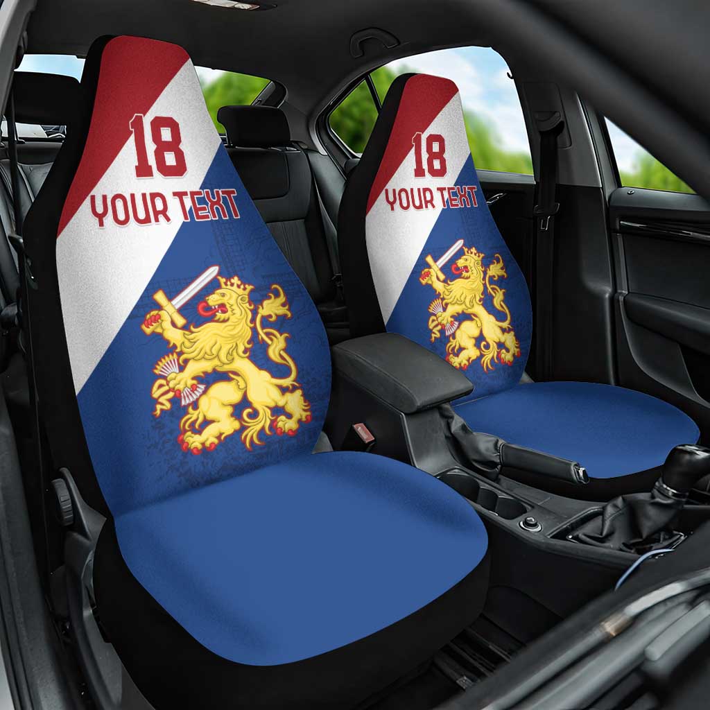 Custom Netherlands Football Car Seat Cover Come On Holland