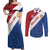 Custom Netherlands Football Couples Matching Off Shoulder Maxi Dress and Long Sleeve Button Shirt Come On Holland