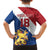 Custom Netherlands Football Family Matching Off Shoulder Short Dress and Hawaiian Shirt Come On Holland